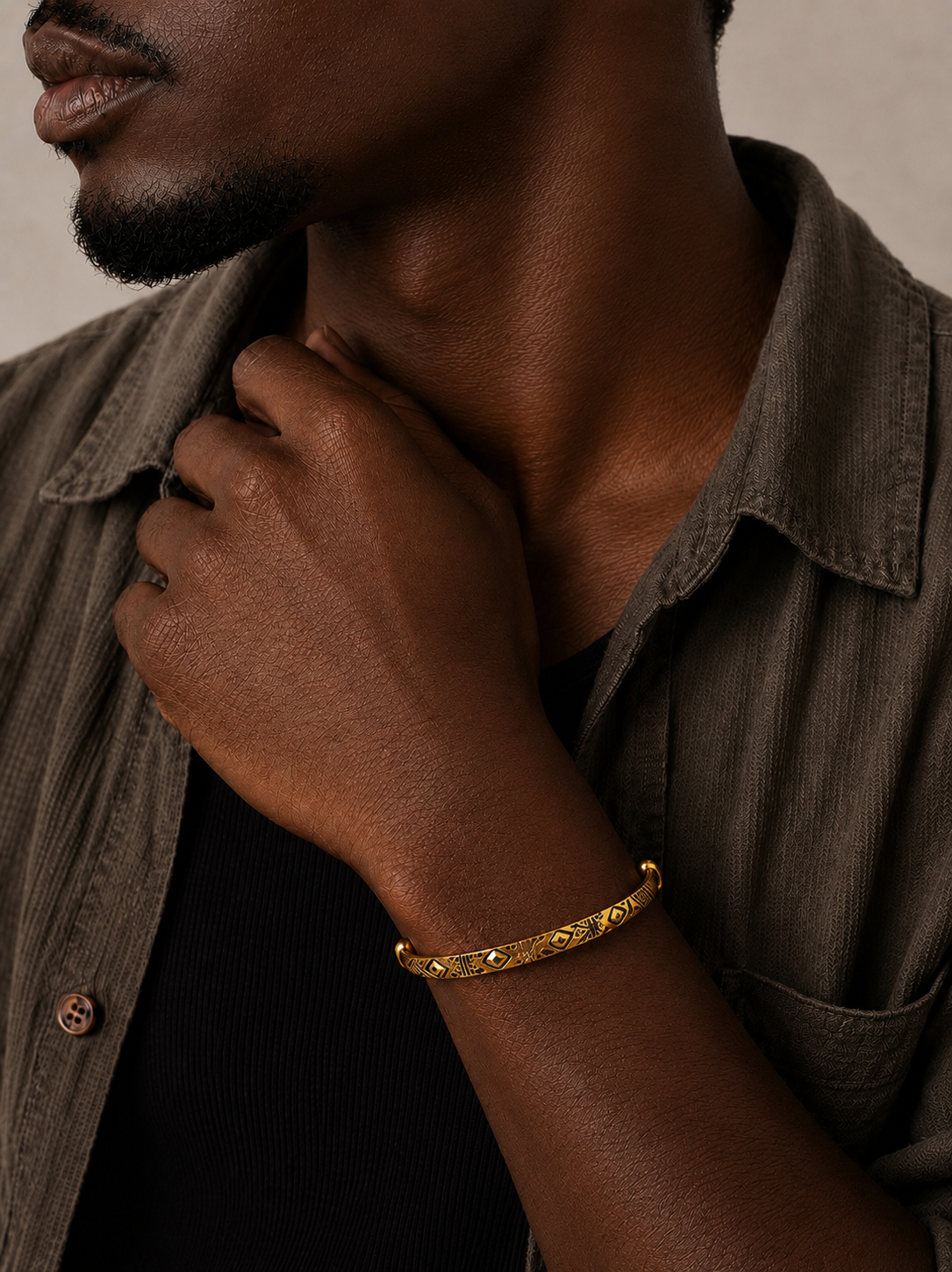 Brass Currency Bangle