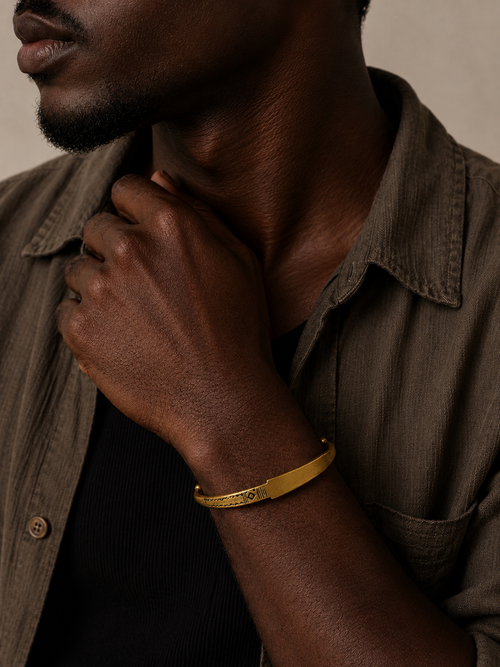 Brass Currency Bangle