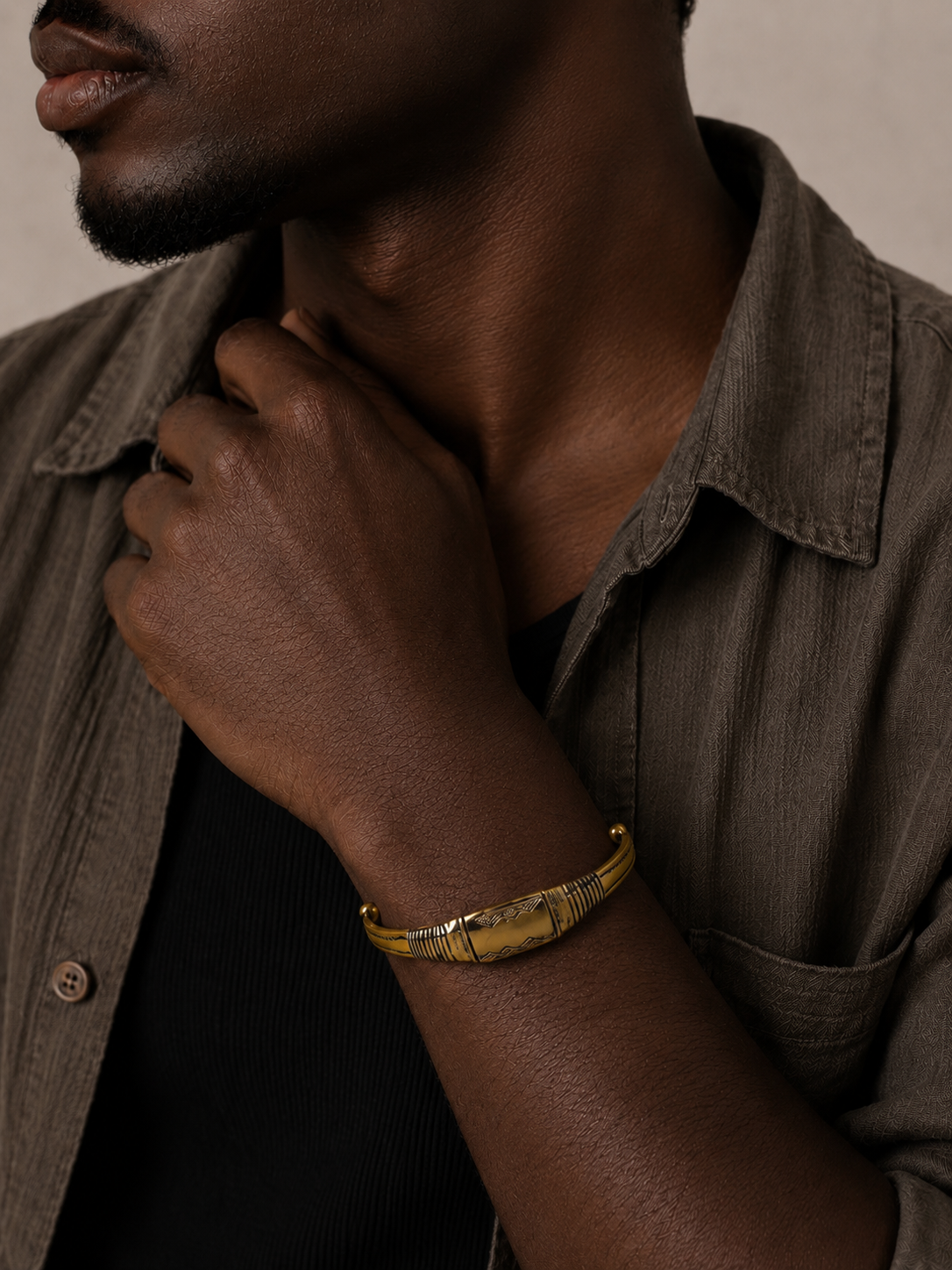 Brass Currency Bangle