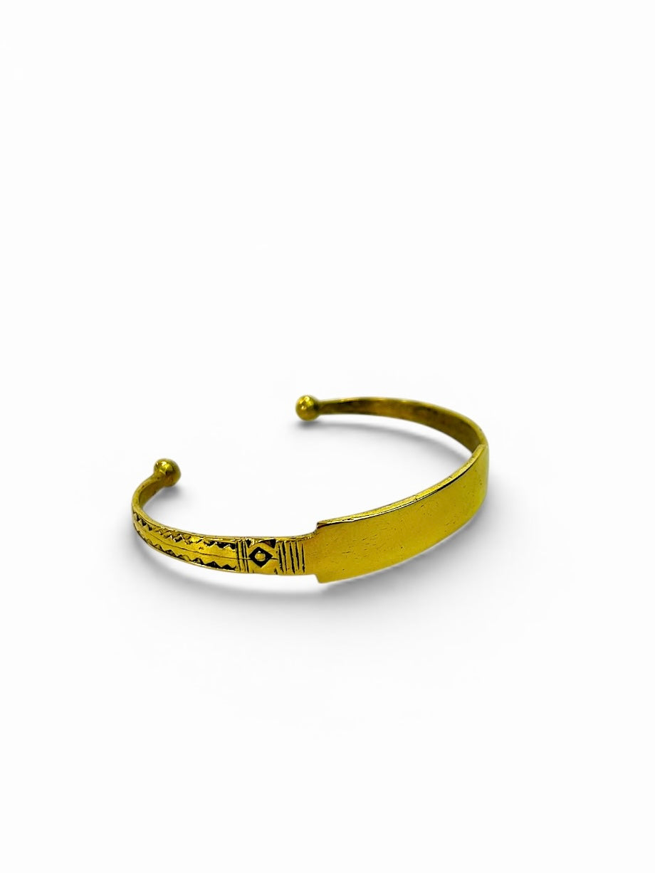 Brass Currency Bangle