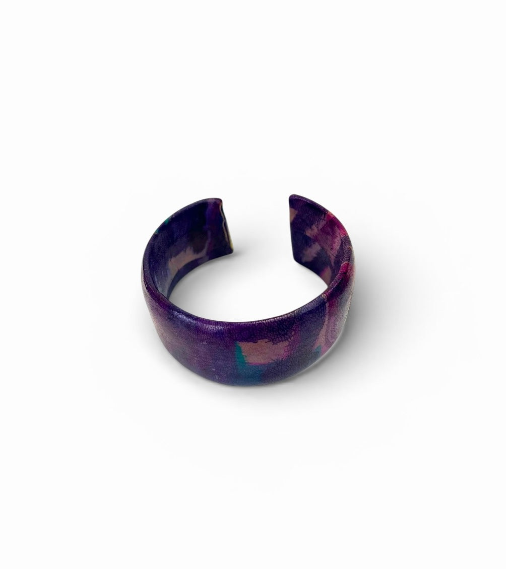 Mega Leather Bangle