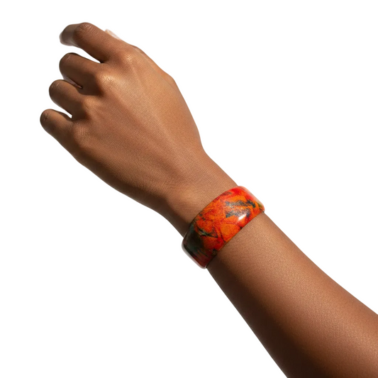 Mega Leather Bangle